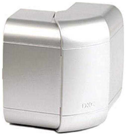 DKC 01452G Угол внешний 140х50 мм, изменяемый (80-120°), цвет серый металлик