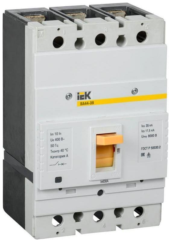 IEK SVT50-3-0630-35 Выкл. авт. ВА44-39 3Р 630А 35кА
