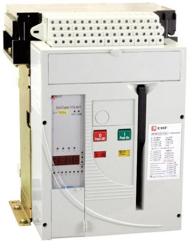 EKF mccb450-1600-1250 Выключатель автоматический ВА-450 1600/1250А 3P 55кА стационарный EKF