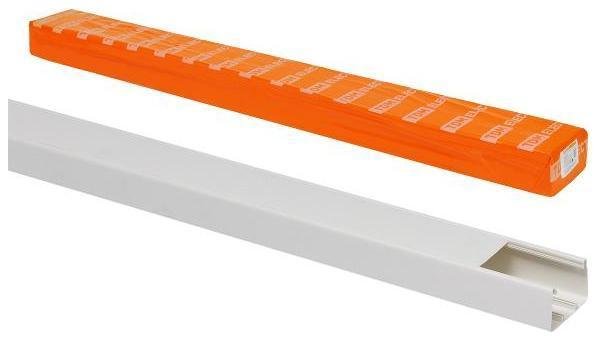 TDM electric SQ0402-0017 Кабель-канал 100х60 белый (8 м) [в упаковке 8, цена за 1 м]