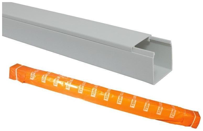 TDM electric SQ0402-0006 Кабель-канал 25х25 белый (50 м) [в упаковке 2, цена за 1 м]