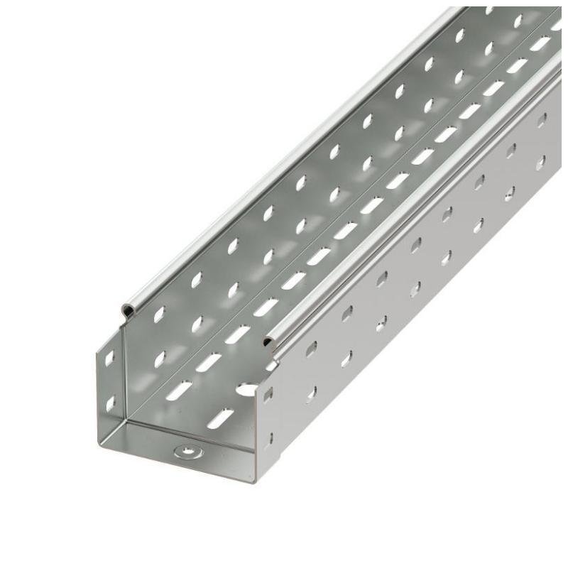 DKC 3530210HDZ Лоток перфорированный 100х80х3000х1,0мм, горячеоцинкованный [в упаковке 6, цена за 1 м]