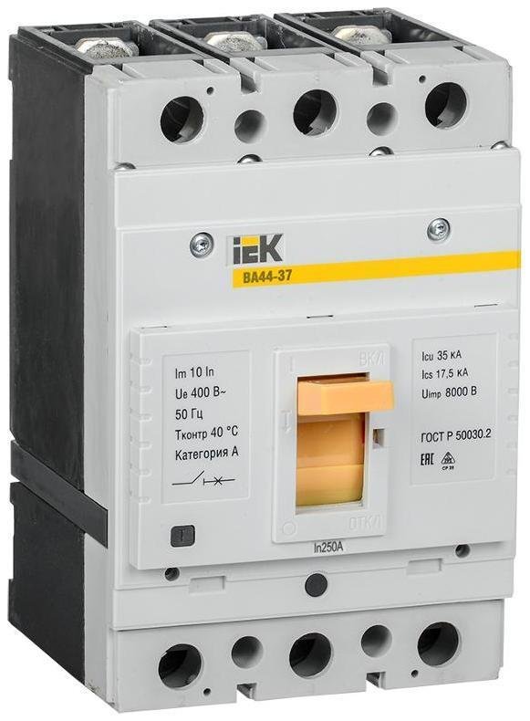 IEK SVA4410-3-0250-35 Авт. выкл. ВА44-37 3Р 250А 35кА