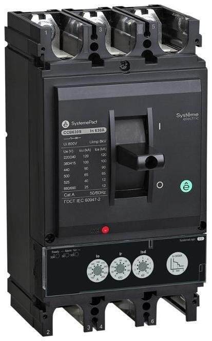 Systeme Electric SPC400F40023L3DF АВТ.ВЫКЛ SYSTEMEPACT CCB400 36KA 3P3D S2.3 400A РЫЧАГ