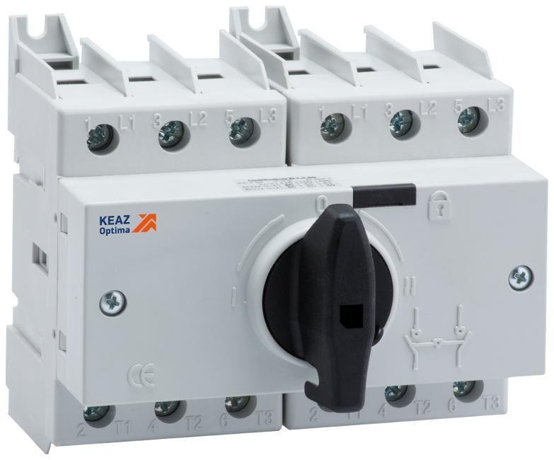 КЭАЗ 332082 Выключатель-разъединитель реверсивный OptiSwitch DI-80-3C