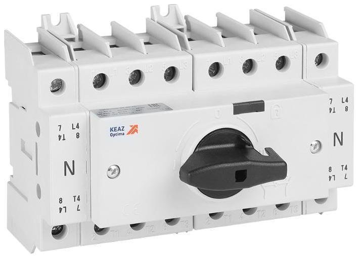 КЭАЗ 332091 Выключатель-разъединитель реверсивный OptiSwitch DI-125-4C