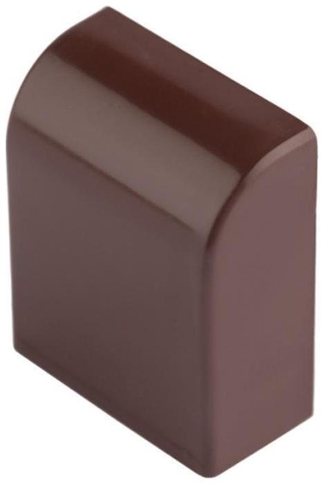 EKF ecd-20-10x4 Заглушка (20х10) (4 шт) Plast PROxima под темное дерево [в упаковке 250, цена за 1 упак]