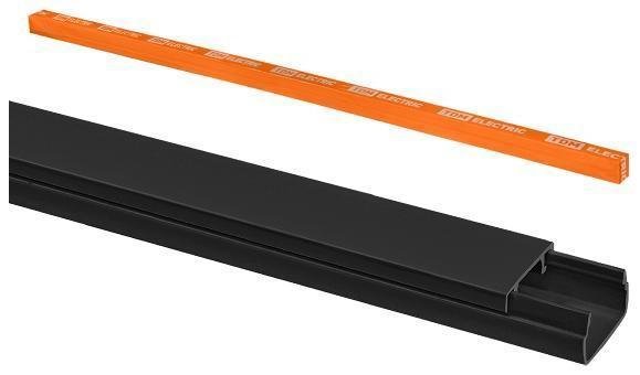 TDM electric SQ0402-2902 Кабель-канал 15х10 (2 м) чёрный [в упаковке 70, цена за 1 шт]