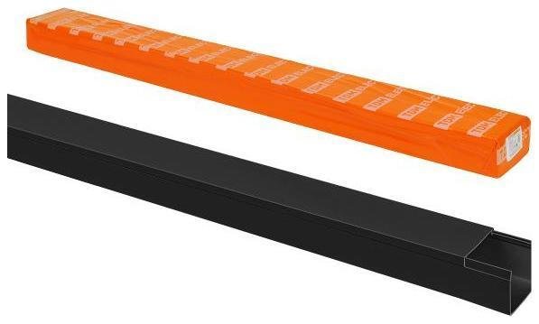 TDM electric SQ0402-2909 Кабель-канал 60х40 (2 м) чёрный [в упаковке 9, цена за 1 шт]