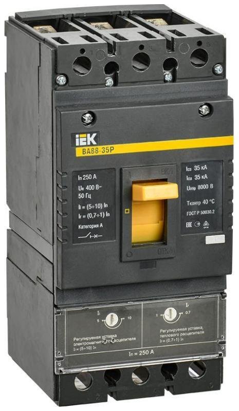 IEK SVAR30-3-0250 Авт. выкл. ВА88-35Р 3Р 250А 35кА