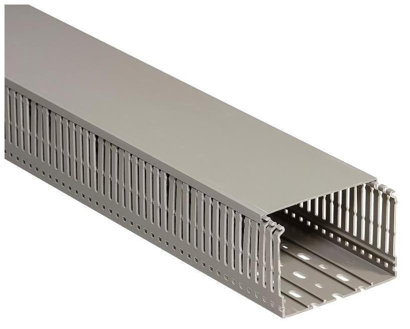 IEK CKM50-100-060-1-K03 Кабель-канал перфорированный 100х60 "ИМПАКТ" - М [в упаковке 2, цена за 1 м]