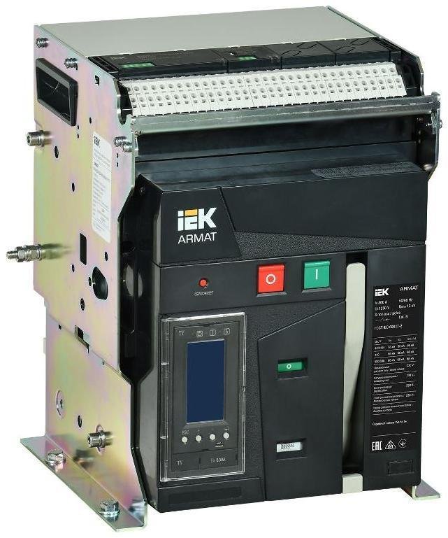 IEK AR-ACB-3FA-066-0800A-TYCF ARMAT Возд. авт. выкл. стац. 3P A 66кА 800А TY с акс