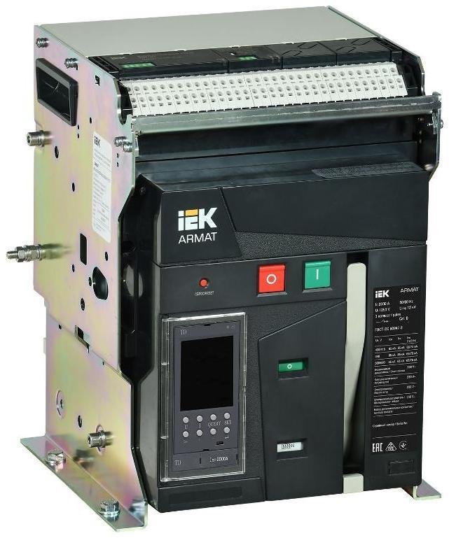 IEK AR-ACB-3FB-085-2000A-TDCF ARMAT Возд. авт. выкл. стац. 3P B 85кА 2000А TD с акс