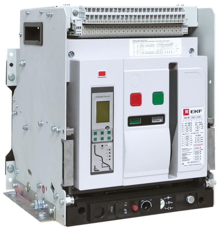 EKF mccb45-2000-1000-v2 Выключатель автоматический ВА-45 2000/1000А 3P 85кА стационарный v2