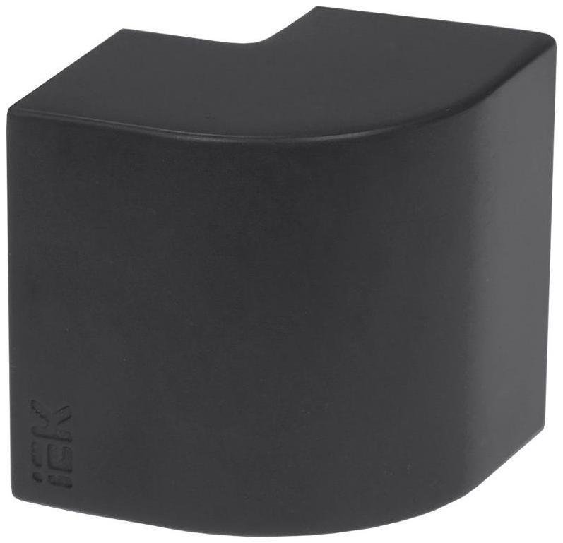 IEK EL-KK10D-N-015-010-K02 ELECOR Угол внешний КМН 15х10 черный (4шт/компл)