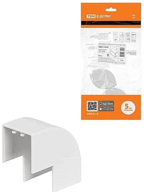 TDM electric SQ0411-0129 Внешний угол КМН 25х25 (4 шт./комп.)