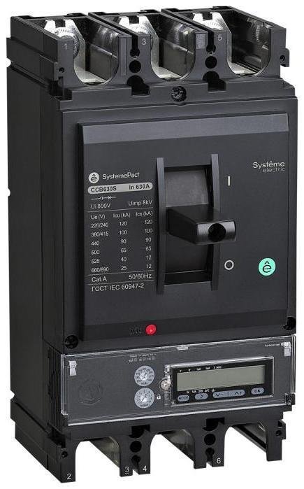 Systeme Electric SPC400F40053E3DFC АВТ.ВЫКЛ SYSTEMEPACT CCB400 36KA 3P3D S5.3E 400A