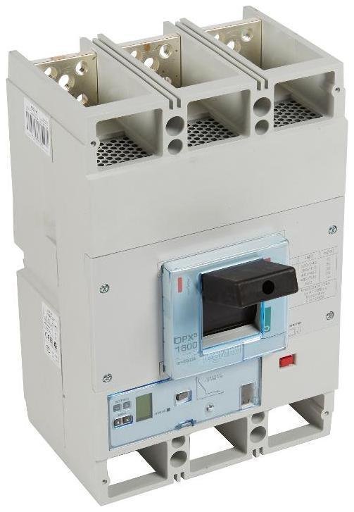Legrand 422302 Автоматический выключатель DPX3 1600 - эл. расц. S2 - 36 кА - 400 В" - 3П - 1250 А