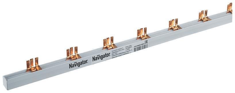 Navigator 61347 Шина соединительная 61 347 NBB-L-12PIN-63-3 12 штырей 22 см (1шт/упак)