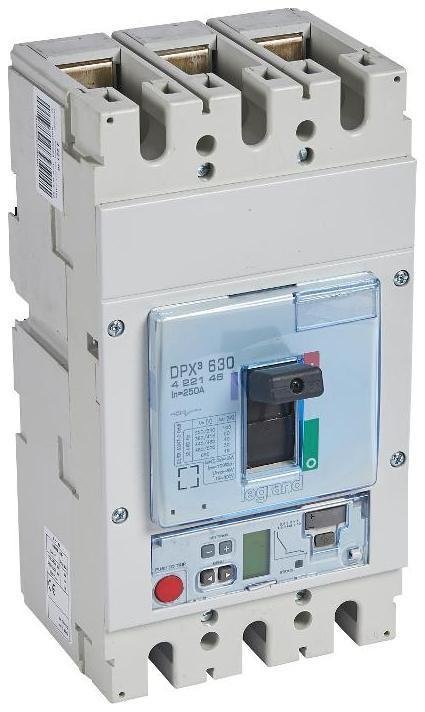 Legrand 422146 Автоматический выключатель DPX3 630 - эл. расцепитель Sg - 50 кА - 400 В" - 3П - 250 А