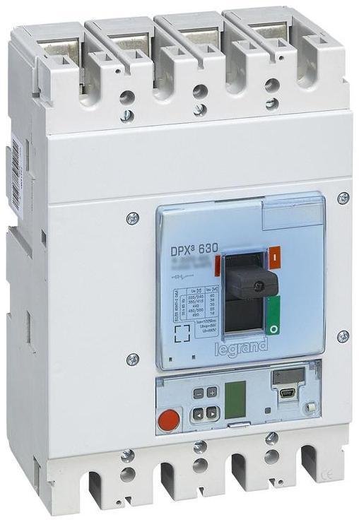 Legrand 422061 Автоматический выключатель DPX3 630 - эл. расцепитель S2 - 36 кА - 400 В" - 4П - 250 А