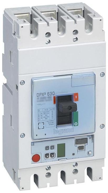Legrand 422066 Автоматический выключатель DPX3 630 - эл. расцепитель S2 - 50 кА - 400 В" - 3П - 250 А
