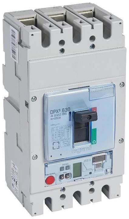 Legrand 422086 Автоматический выключатель DPX3 630 - эл. расцепитель S2 - 100 кА - 400 В" - 3П - 250 А