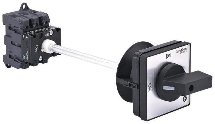 Systeme Electric MSD32340B Выключатель-Разъединитель 3P 32A IP20 С ЧЁРНОЙ выносной рукояткой на дин-рейке/плате