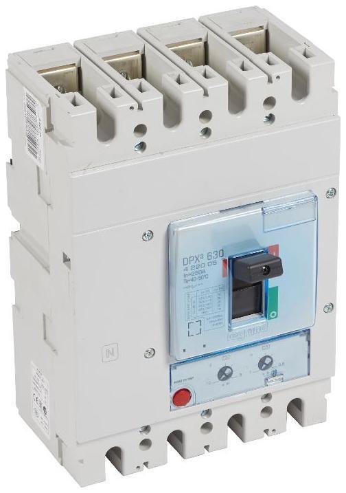 Legrand 422005 Автоматический выключатель DPX3 630 - термомагнитный расцепитель - 36 кА - 400 В" - 4П - 250 А