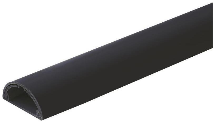 Systeme Electric IMT30130BK Кабель-канал MultiSet 30x13х2000 мм арочной формы ПВХ Антрацит [в упаковке 20, цена за 1 шт]