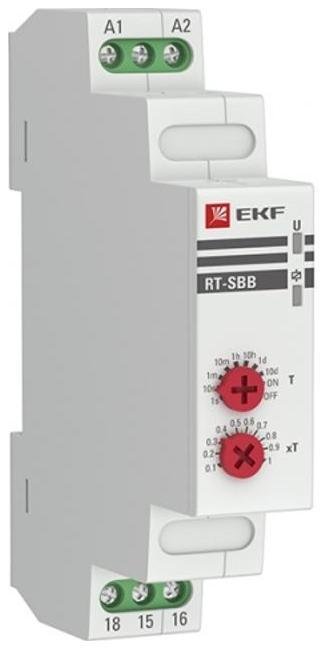 EKF rt-sbb-12-240 Реле времени RT-SBB (импульс при включении) 12-240В PROxima|rt-sbb-12-240|EKF