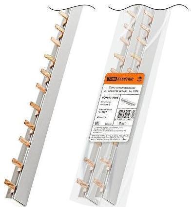 TDM electric SQ0802-0006 Шина соединительная 2П 100A PIN (штырь) 1м. [в упаковке 2, цена за 1 шт]