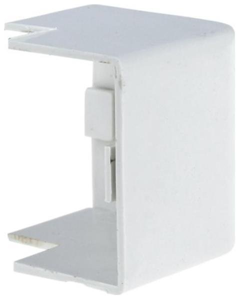 EKF e-80-60 Угол внешний (80х60) белый -Plast
