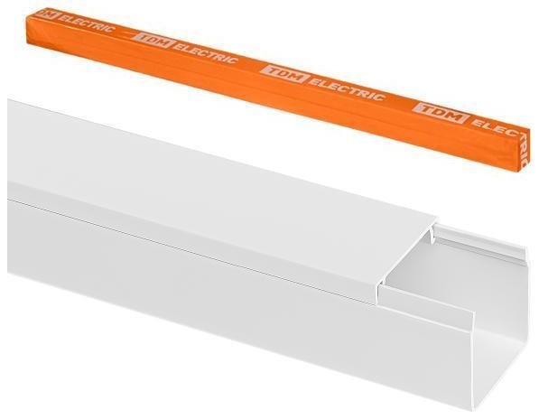 TDM electric SQ0402-4806 Кабель-канал 25х25 (4 шт по 1 м) белый (розн.упак.)