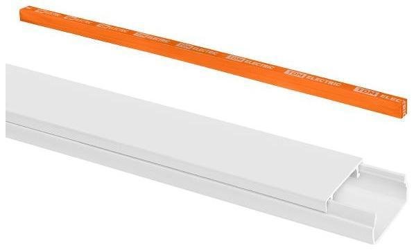 TDM electric SQ0402-3804 Кабель-канал 20х10 (9 шт по 2 м) белый (розн.упак.)