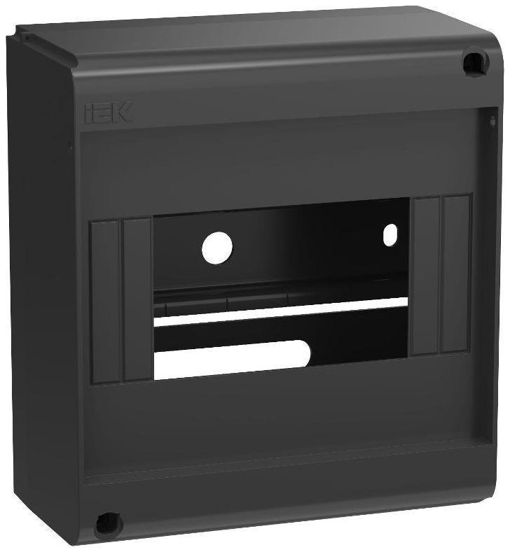 IEK UIM-KP71-N-06-20-K02 UNION Mini Корпус пластик. КМПн-6 IP20 без двери черный| UIM-KP71-N-06-20-K02| IEK