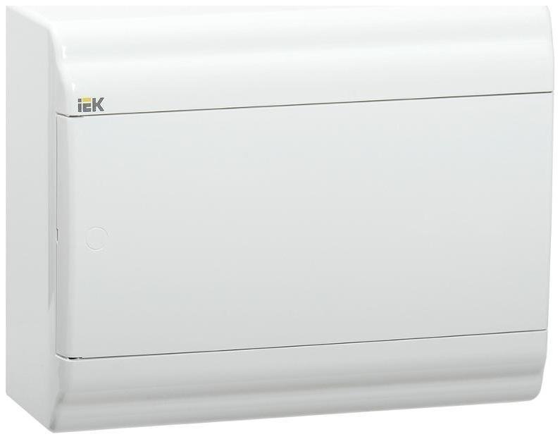 IEK MKP82-N-09-WD-41-20 Корпус пластиковый навесной на 9 модулей ЩРН-П-9 IP41 (190х236х100мм) PRIME белая дверь [в упаковке 20, цена за 1 шт]
