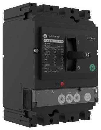 Systeme Electric SPC100F10012M3DF АВТ ВЫКЛ SPC100 36КА S1.2M 3P3D 100A