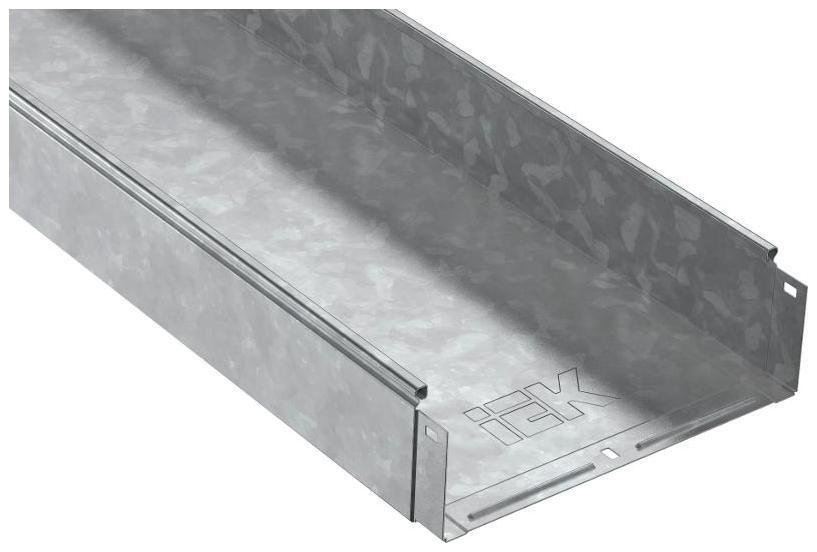 IEK CLN10-100-400-2-M-HDZ ESCA Лоток неперфорированный 100х400х2000 HDZ [в упаковке 4, цена за 1 м]