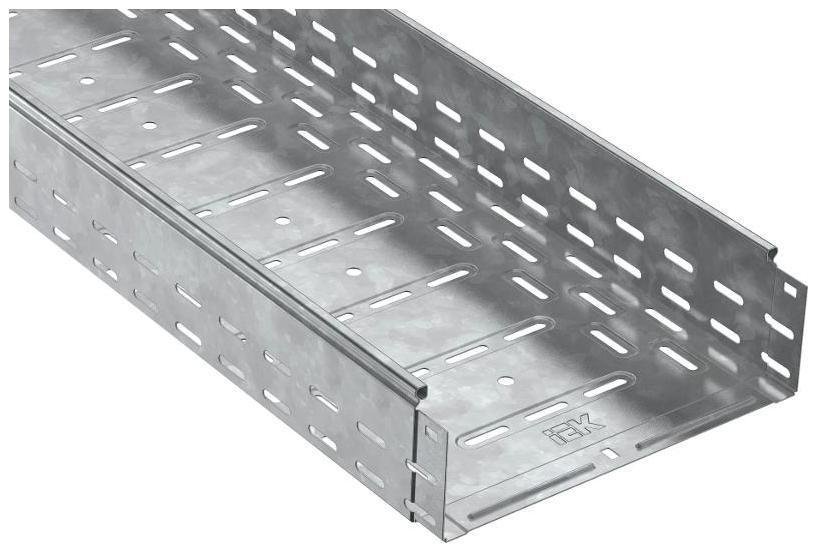 IEK CLP10-100-300-3-M-HDZ ESCA Лоток перфорированный 100х300х3000 HDZ [в упаковке 6, цена за 1 м]