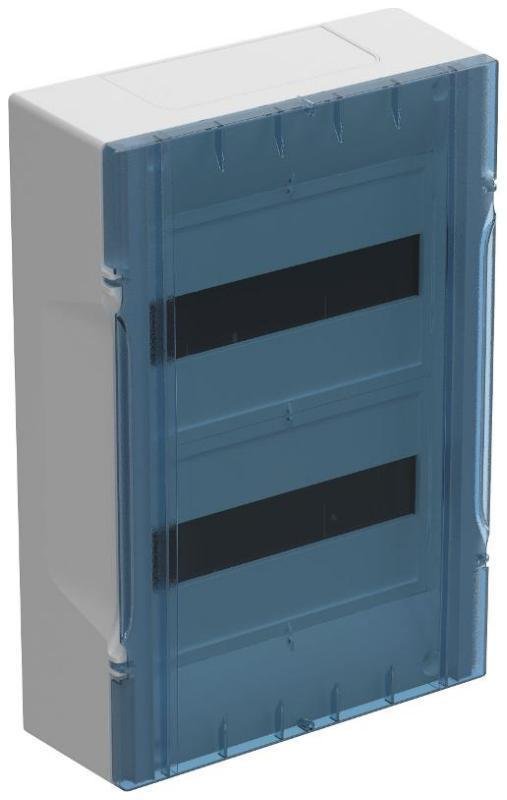 IEK KR5-KP12-N-24-41 Корпус пластиковый навесной на 24 модуля ЩРН-П-24 IP40 KREPTA 5