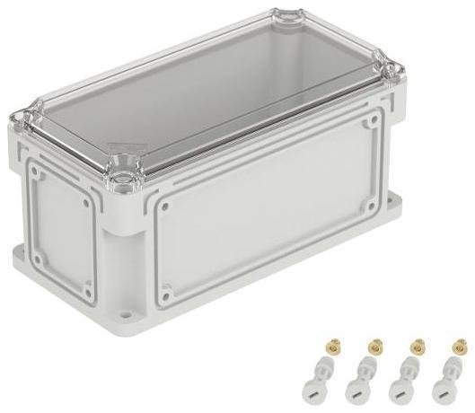 DKC 531211 Корпус пластиковый IP67. 300х150х146 (высота крышки 21). глад. стенки. прозрачная крышка