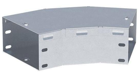 EKF g4550400-1 Угол для лотка горизонтальный 45град. 400х50 1мм