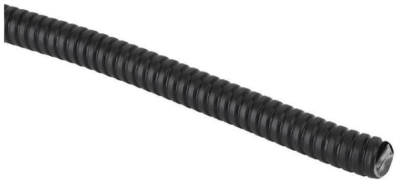 Эра Б0058936 Металлорукав MT-RZ-CPng-18-50p в ПВХ изоляции Р3-Ц-ПВХнг-18 черный с протяжкой 50м [в упаковке 50, цена за 1 м]