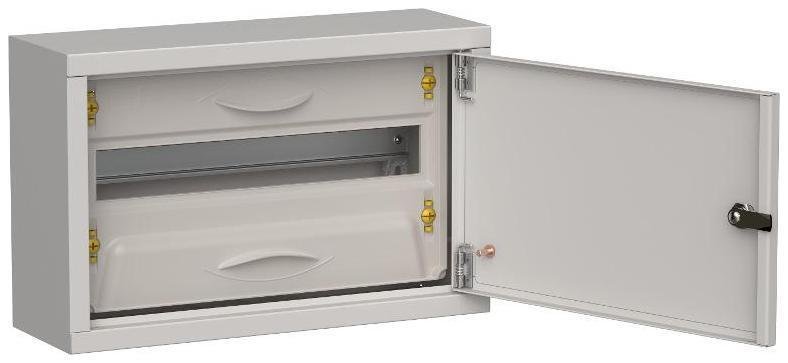 IEK TI5-50-N-018-31-7035 TITAN 5 Корпус металлический ЩРн-18 (1х18) 268х420х140 IP31 сер