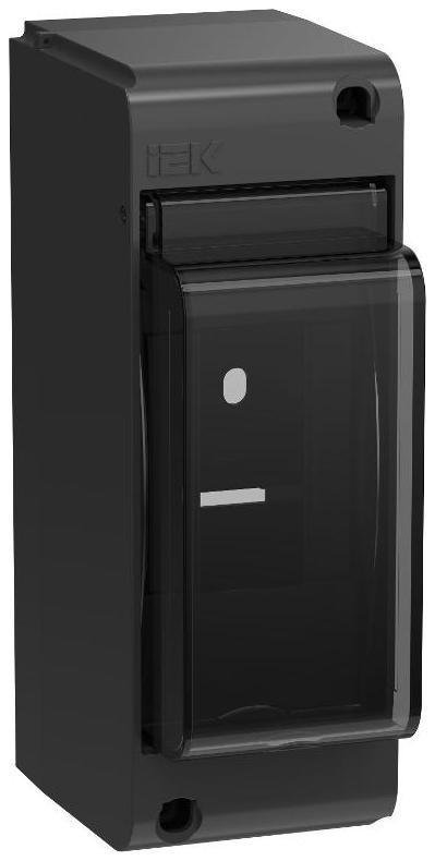 IEK UIM-KP72-N-02-20-K02 UNION Mini Корпус пластиковый на 2 модуля КМПн-2 IP30 черный