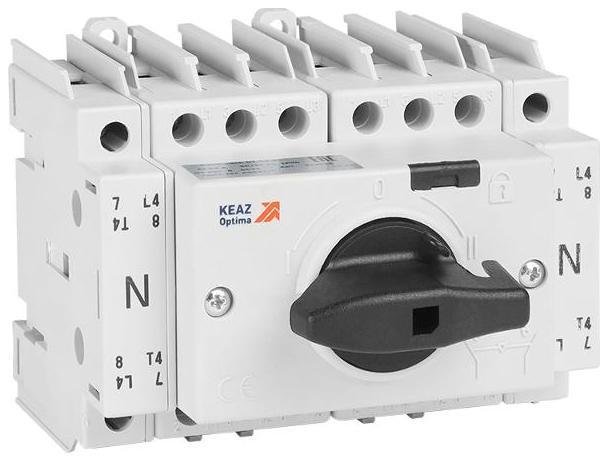 КЭАЗ 332086 Выключатель-разъединитель реверсивный OptiSwitch DI-25-4C