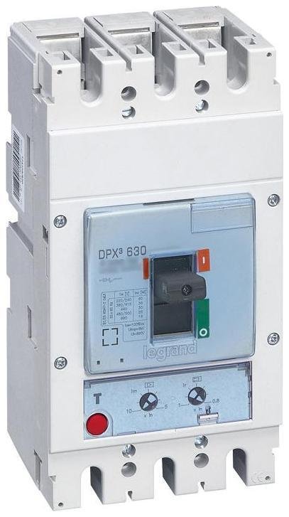 Legrand 422032 Автоматический выключатель DPX3 630 - термомагнитный расцепитель - 70 кА - 400 В" - 3П - 630 А