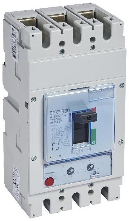 Legrand 422014 Автоматический выключатель DPX3 630 - термомагнитный расцепитель - 50 кА - 400 В" - 3П - 250 А