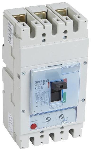 Legrand 422000 Автоматический выключатель DPX3 630 - термомагнитный расцепитель - 36 кА - 400 В" - 3П - 250 А